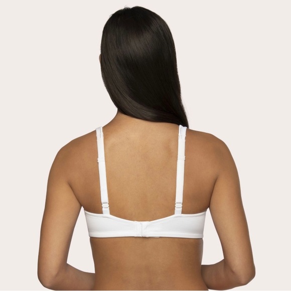 Vanity Fair BODY CARESS® Full Coverage Wireless Bra - White 36 DD - Picture 3 of 4